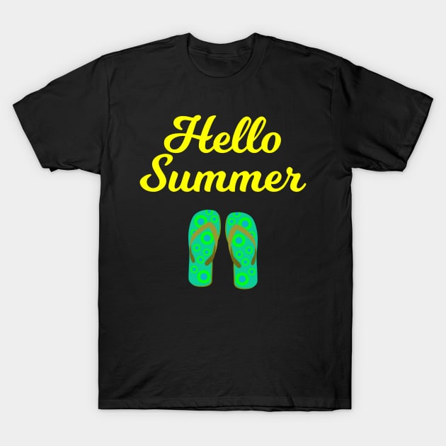 Summertime T-Shirt by Boo Face Designs